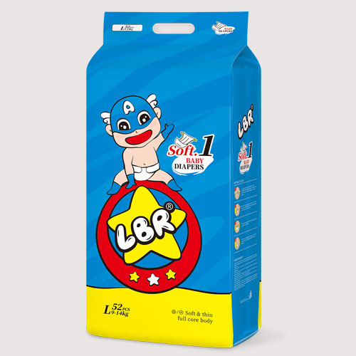 LBR小美隊嬰兒紙尿褲L52片
